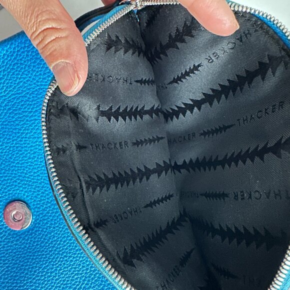 THACKER |  Nikki clutch or crossbody | Blue - Picture 7 of 16